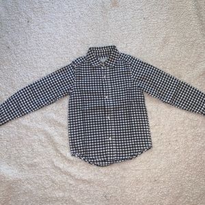 Children’s Place checked long sleeve shirt